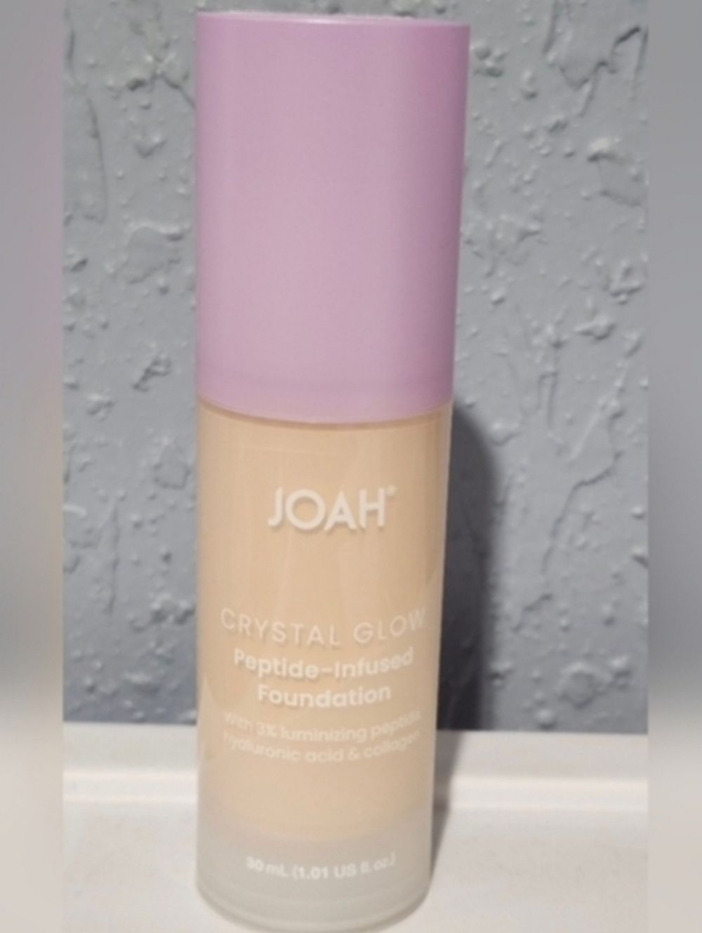 Joah Foundation Crystal Glow Fc010 Very Fair W/cool Undertones